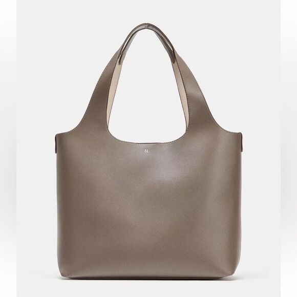 ZARA TOTE SHOPPER BAG - Picture 8 of 10